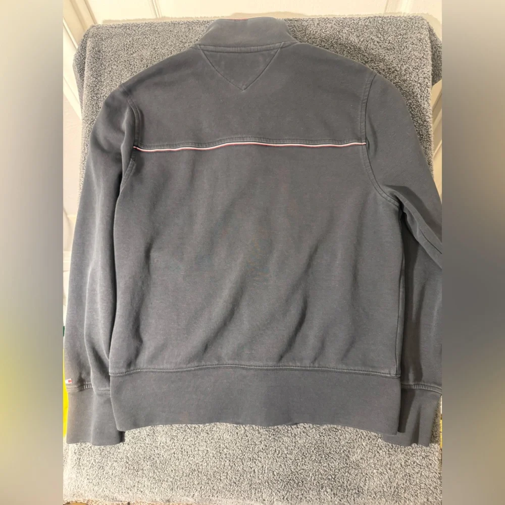 Tommy‎ Hilfiger Men's Black Zip-Up Sweater
